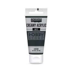   Pentart Matt fekete színű akril bázisú krémes hobbi festék 60 ml