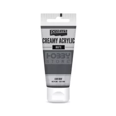   Pentart Matt ólomszürke színű akril bázisú krémes hobbi festék 60 ml