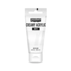   Pentart Matt fehér színű akril bázisú krémes hobbi festék 60 ml