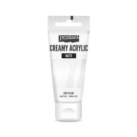   Pentart Matt fehér színű akril bázisú krémes hobbi festék 60 ml