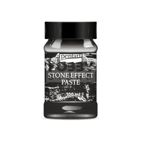 Pentart Kőhatású paszta (Stone Effect Paste)-antracit színű 29714