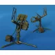 Plus Model U.S Maschinengewehr cal 50 AA – fegyverrendszer makett