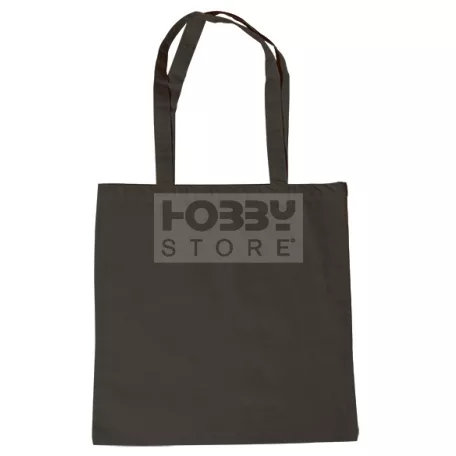 Bevásárlószatyor hosszúfülű 38x42 cm, fekete  29921