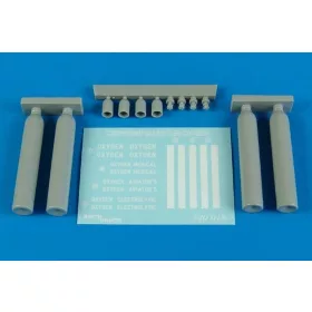  Aerobonus Compressed gas bottles-oxygen – dioráma kellék makett
