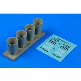 Aerobonus FOD buckets – 1:32 dioráma kellék makett