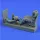 Aerobonus R.A.F. pilot with seat for Spitfire – figura makett