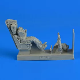   Aerobonus US Navy Fighter Pilot with ejection seat – figura makett