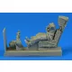 Aerobonus US Navy Pilot for F/A-18A/C with ejectio seat for Academy – figura makett