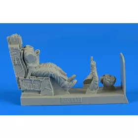   Aerobonus USAF Fighter Pilot with ejection seat for Tamiya/Revell – figura makett