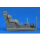 Aerobonus USAF Fighter Pilot with ejection seat for F-16 Fighting Falcon – figura makett