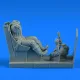 Aerobonus US NAVY WWII Pilot with ej. seat for F4U Corsair f.Trumpeter – figura makett