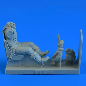   Aerobonus USAAF WWII Pilot with ej. seat for P-51D Mustang f.TRU/TAM/HAS/REV – figura makett