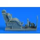 Aerobonus USAF Pilot with ej. seat for F-117A f.REV/TRUM – figura makett