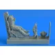 Aerobonus U.S.A.F. Fighter Pilot w.ej.seat f.F-104C/G Startfighter (C2 ej.seat) f.Italeri – figura makett