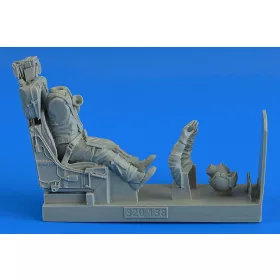   Aerobonus Modern German Luftwaffe Figh.Pilot w.ej.seat f.F-104G/S(M.B.GQ-7Aej.seat)f.Itale – figura makett