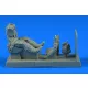 Aerobonus German Luftwaffe WWII Pilot with seat for Bf 109G f.HAS/REV/TRUM – figura makett