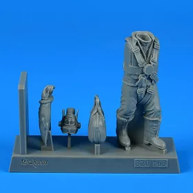 Aerobonus RAF WWII Bomber Pilot with bag – figura makett