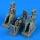 Aerobonus US Navy Pilot & Operator w/ ej. seats for A-6 – figura makett