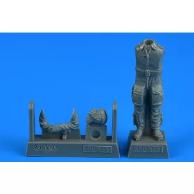   Aerobonus German WWII Luftwaffe Pilot – 1:32 figura (320181) makett