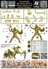 Master Box Persian Lightly Armed Warrior (Takabara) Greco-Persian Wars Series. Kit ? 8 – 1:32 figura makett