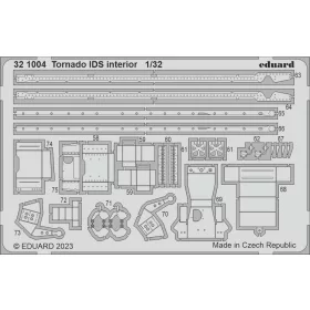   Eduard Accessories Tornado IDS interior for ITALERI - Tornado IDS belsőtér-részletező készlet