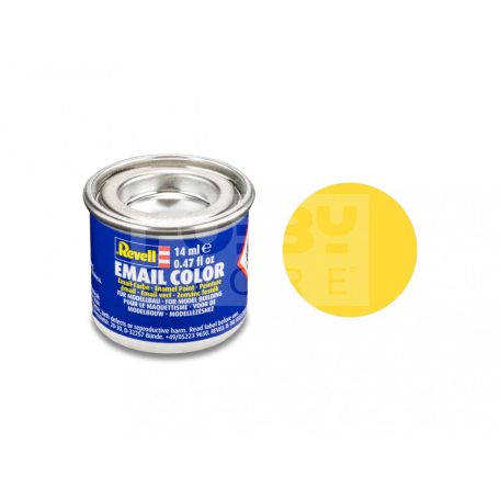 Revell Enamel - Yellow Matt - olajbázisú makett festék 32115