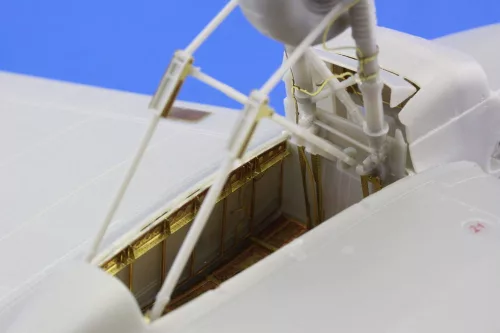 Eduard Accessories He 111 undercarriage for Revell - futómű-részletező készlet