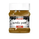 Pentart Matt világosbarna színű akrilfesték - hobbi festék 230 ml 3237