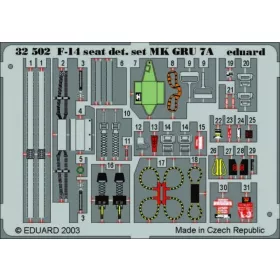   Eduard Accessories F-14A Tomcat ejection Seat für Tamiya Bausatz - katapultülés