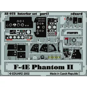   Eduard Accessories F-4E Phantom Interior für Tamyia Bausatz - F-4E Phantom belsőtér-részletező készlet