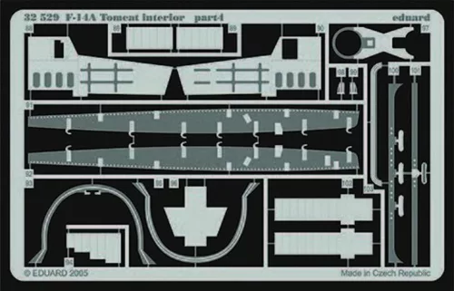 Eduard Accessories F-14A Tomcat interior für Tamiya-Bausatz - F-14A Tomcat belsőtér-részletező készlet