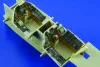 Eduard Accessories F-14A Tomcat interior für Tamiya-Bausatz - F-14A Tomcat belsőtér-részletező készlet