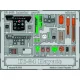 Eduard Accessories Ki-84 Hayate interior für Hasegawa Bausatz - Ki-84 Hayate belsőtér-részletező készlet