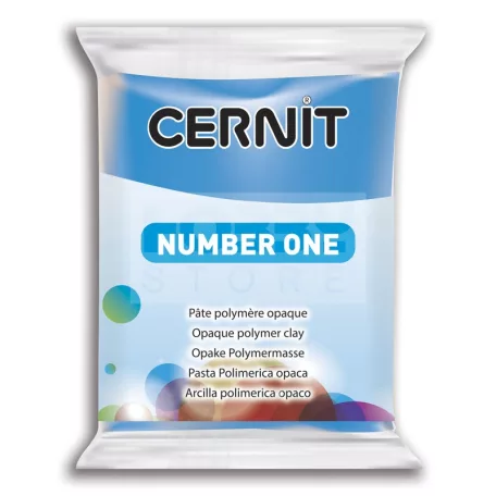 Cernit süthető gyurma N°1, 56 g - kék 3276