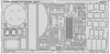 Eduard Accessories B-17G front interior S.A. for HK Models - első belsőtér-részletező készlet S.A.