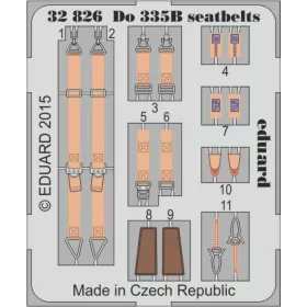   Eduard Accessories Do 335B seatbelts for Hong Kong Mod. - biztonsági övek