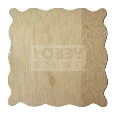Fa lap hullámos 21 x 21 cm - 32887