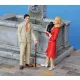 Plus Model Treffen auf der Promenade – figura makett