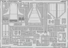 Eduard Accessories P-47D-20 interior for Trumpeter - P-47D-20 belsőtér-részletező készlet