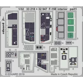   Eduard Accessories F-15E interior for Tamiya - F-15E belsőtér-részletező készlet