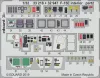 Eduard Accessories F-15E interior for Tamiya - F-15E belsőtér-részletező készlet