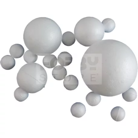 Polisztirol gömb 7 cm-es 5 db/csomag 3337