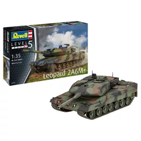 Revell Leopard 2 A6M+ – 1:35 harckocsi makett