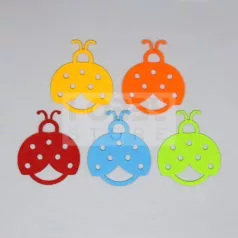 Filcfigura - Katica színes, vegyes (5 db/cs) 33554