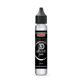 Pentart 3D Dekortoll átlátszó kristály 30 ml 33841