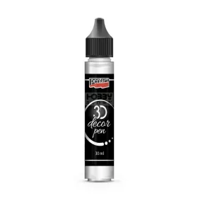 Pentart 3D Dekortoll fehér 30 ml 33850