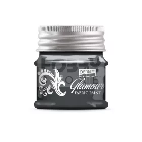 Pentart Glamour textilfesték óezüst 50 ml 33857
