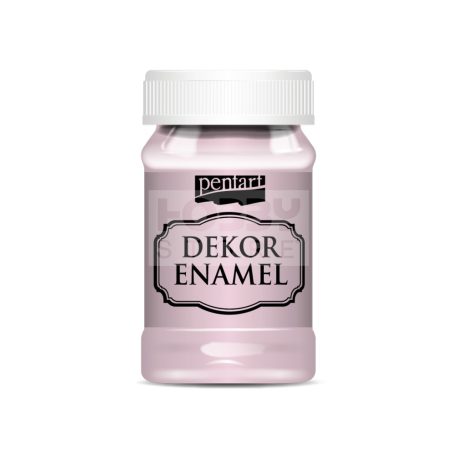 Pentart Dekor Zománcfesték (Dekor Enamel) rózsaszín 100 ml 34161