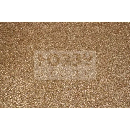 Öntapadós dekorgumi - glitteres, antik arany 20x30 cm (10db) 34304