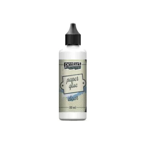 Pentart Papírragasztó átlátszó 80 ml